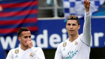 Cristiano Ronaldo hizo un doblete en el triunfo 2-1 de Real Madrid al Eibar
