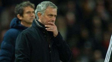 José Mourinho, director técnico del Manchester United