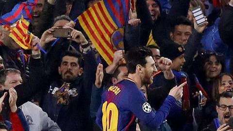 Messi marcpo doblete en el triunfo 3-0 del Barcelona sobre el Chelsea