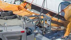 El puente de la Universidad Internacional de Florida había sido inaugurado este sábado.