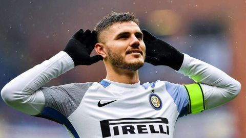 El jugador del Inter de Milán Mauro Icardi le hizo cuatro goles a la Sampdoria. (Foto: EFE/EPA/SIMONE ARVEDA)