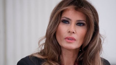 La primera dama Melania Trump.