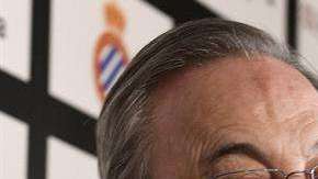 El presidente del Real Madrid, Florentino Pérez, no quiere ni pensar en que Cristiano se vaya. (Foto: EFE/Kiko Huesca)