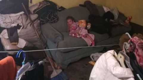 La niña quedo bajo custodia de las autoridades estatales.