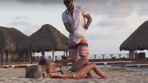 El video fue grabado en una exclusiva hospedería de República Dominicana