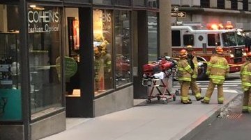 Una persona resultó herida en la calle Nassau