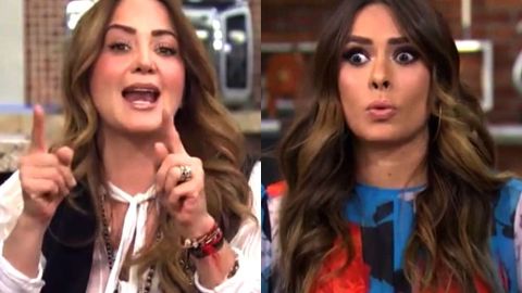 Andrea Legarreta y Galilea Montijo son las presentadoras del programa "Hoy" de Televisa
