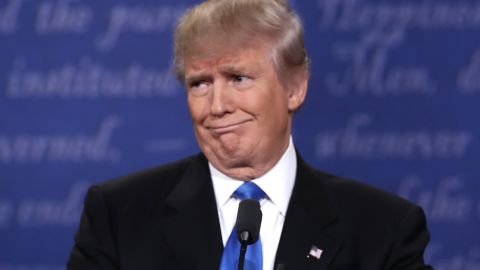 El presidente Trump se ha mantenido en silencio sobre Stormy Daniels.