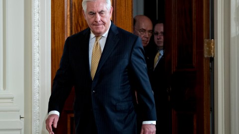 Rex Tillerson deja el Departamento de Estado.