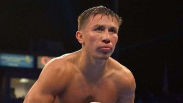 El peleador
kazajo Gennady Golovkin.