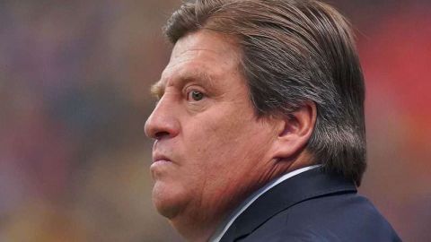 Miguel Herrera, director técnico del América, durante el partido ante los Diablos Rojos del Toluca. (Foto: Imago7/Marcos Domínguez)