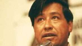 El líder sindical Cesar Chavez, cofundador del Sindicato de Campesinos con Dolores Huerta. EFE