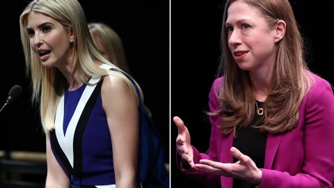 Ivanka Trump y Chelsea Clinton fueron amigas durante un tiempo.