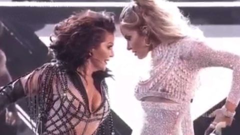 Alejandra Guzmán y Gloria Trevi.
