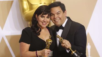 Kristen Anderson-Lopez y Robert Lopez ganaron Mejor Canción en los Premios Oscar 2018