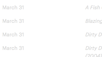 Salen de Hulu en abril 2018