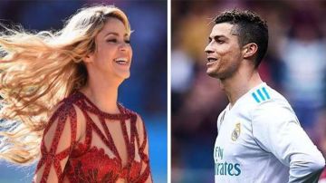 Shakira y Cristiano Ronaldo.