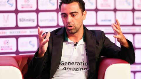 El español Xavi Hernández ahora juega para el Al-Sadd de Qatar.