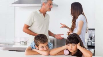 Las discusiones de pareja pueden tener un efecto nocivo sobre los niños.