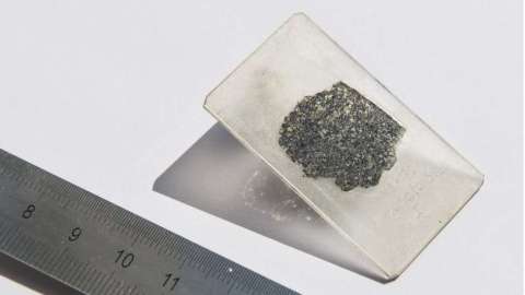 Los restos del asteroide cayeron en Sudán. EPFL / HILLARY SANCTUARY