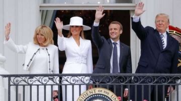 El presidente francés es el primer mandatario europeo en realizar una visita de estado a Washington bajo la presidencia de Trump.