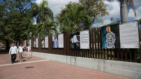 La exposición 'Las Chacabanas son dominicanas'. EFE