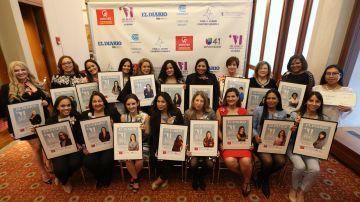 Las 20 Mujeres Destacadas de El Diario 2018 en el Harvard Club en Manhattan.