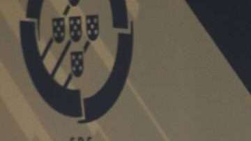 El jugador portugués del Real Madrid Cristiano Ronaldo y su novia Georgina Rodríguez durante la gala de las Quinas de Oro.