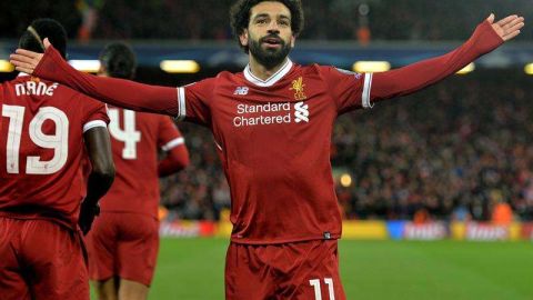 El egipcio Mohamed Salah. (Foto: EFE)