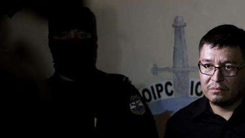 Mario Huezo, sospechoso del crimen de su esposa Karla Turcios. EFE