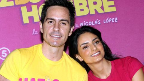 Mauricio Ochmann y Aislinn Derbez.