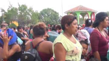 El número de integrantes de la caravana se ha reducido.