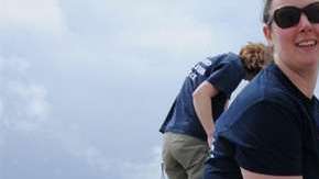 Viajan desde Massachussets hasta Florida para liberar a 14 tortugas.