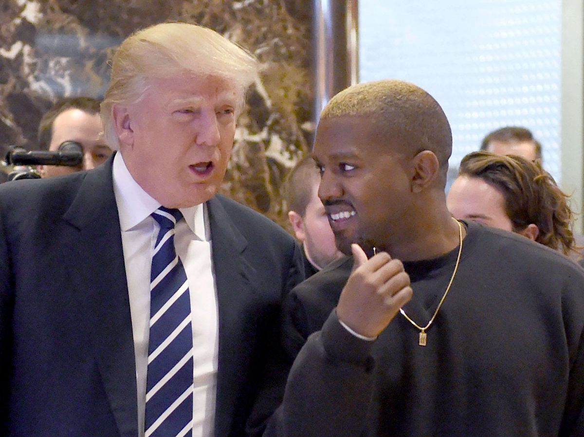 Donald Trump says that Kanye West “is a man with serious problems”