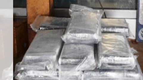 La droga incautada por los agentes del CBP