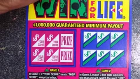 El ganador comprará un auto con el dinero de la lotería.