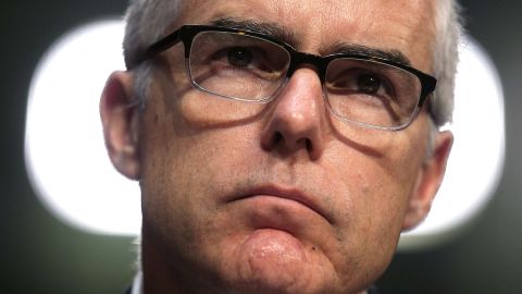 Andrew McCabe fue director interino del FBI.