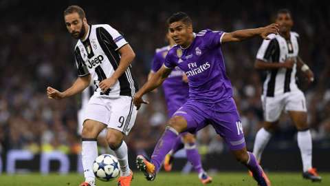 Escena de la final entre Juventus y Real Madrid en 2017. Shaun Botterill/Getty Images