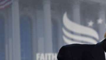 El año pasado, el presidente Trump acudió a un encuentro de líderes evangélicos.