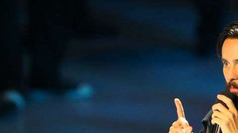 Jared Leto regresó a su faceta musical.