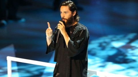 Jared Leto regresó a su faceta musical.