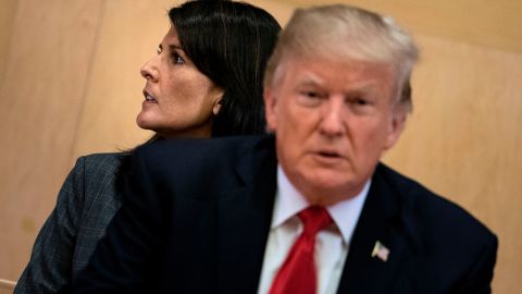 Nikki Haley ha sido una de las funcionarias favoritas de Trump.