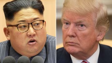 Kim Jong-un y Donald Trump. SAUL LOEB/AFP/Getty Images