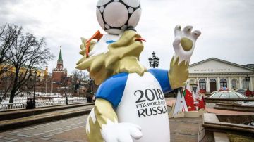Zabivaka, la mascota del Mundial.  MLADEN ANTONOV/AFP/Getty Images