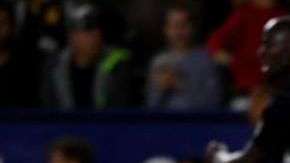 Zlatan Ibrahimovic y Galaxy no pudieron con Sporting Kansas City.  MARK RALSTON/AFP/Getty Images