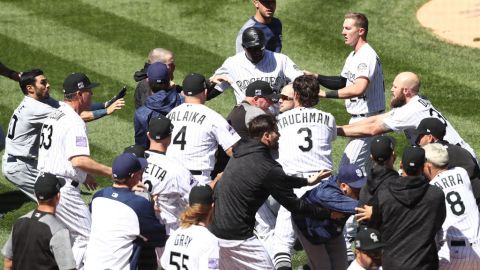 La pelea en Colorado. Matthew Stockman/Getty Images