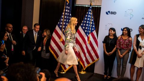 Ivanka Trump tuvo "trato presidencial" en Perú.