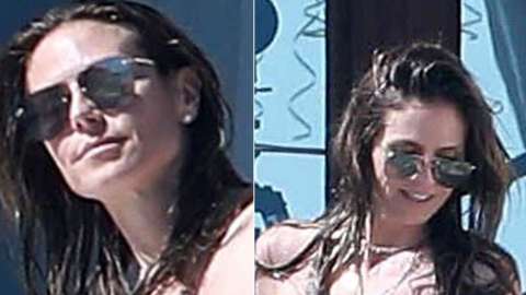 Heidi Klum en Cabo San Lucas, México.