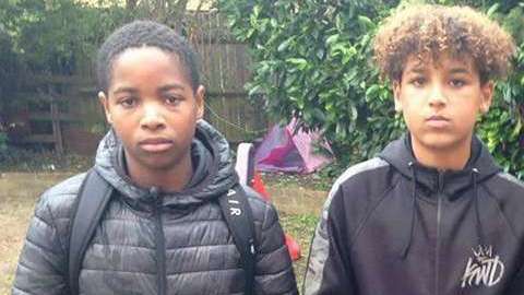 Tres niños convencen a un hombre de que no se suicide.