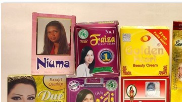 Las cremas para aclarar la piel que contienen mercurio provienen de Pakistán y los jabones medicinales son de España.